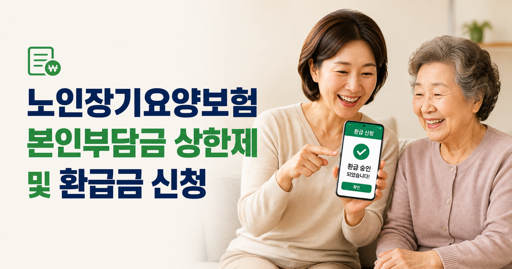 2026 노인장기요양보험 본인부담금 상한제 및 환급금 신청방법 가이드 대표 이미지