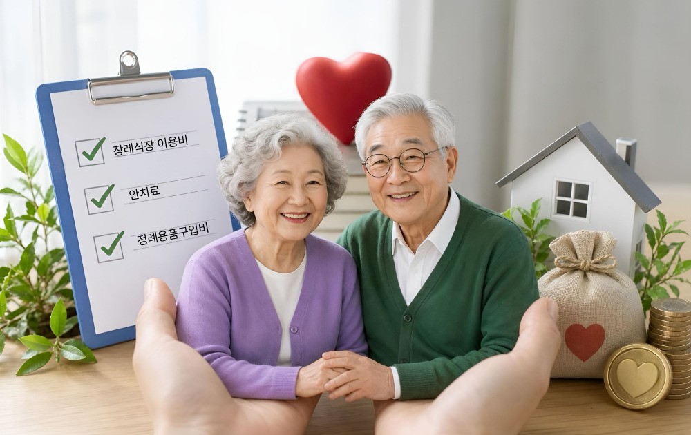 2026년 노인 장제비 지원금 신청 자격 안내 및 신청 바로가기